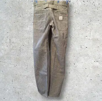 MOUSSY 마우지 히코리 팬츠 하의 신치 벨트