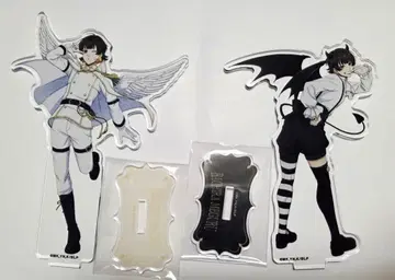블루 록 바치라 메구루 등신 아크릴 스탠드 천사와 악마