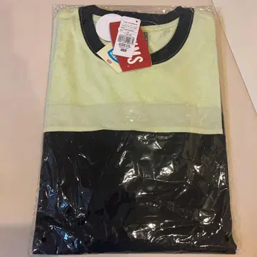 CHUMS 오버 사이즈 투톤 T셔츠 M 파스텔 그린