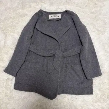 아츠앤사이언스 울 캐시미어 혼방 가운 코트 그레이