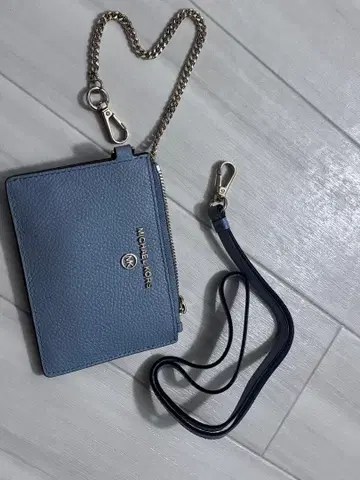 MICHAEL KORS 라이트 블루 카드 케이스