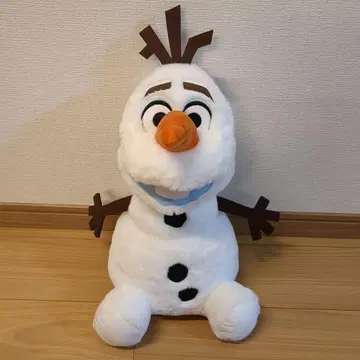 올라프 봉제 인형 도쿄 디즈니 리조트 한정판 안나