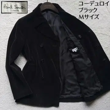 [ 새상품급 ] 폴스미스 피코트 코듀로이 닻 버튼 블랙 M