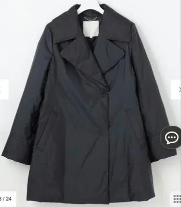 자유구 [ 발수 가공 워셔블 ] 스티치리스 다운 코트 36(7호)