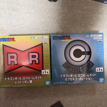 드래곤볼 로고 룸 라이트 2종 세트