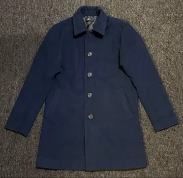 코트 남성용 네이비