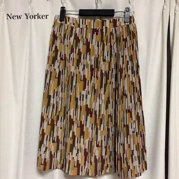 New Yorker 멀티 컬러 플레어 스커트