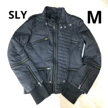 SLY 라이더 자켓 면 archive y2k 블랙