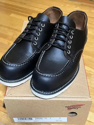 레드윙 8090 클래식 모크 옥스퍼드 블랙 프레리