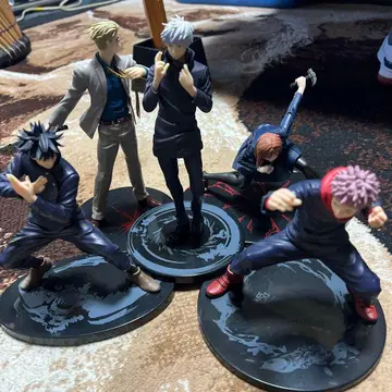 주술회전 피규어 5체 세트