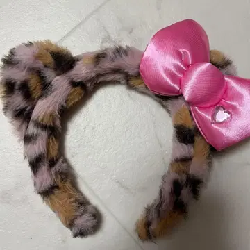 USJ 머리띠 레오파드 무늬