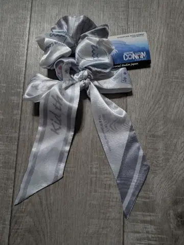 USJ 명탐정 코난 괴도 키드 리본 스크런치 (택 포함 미사용 새상품)