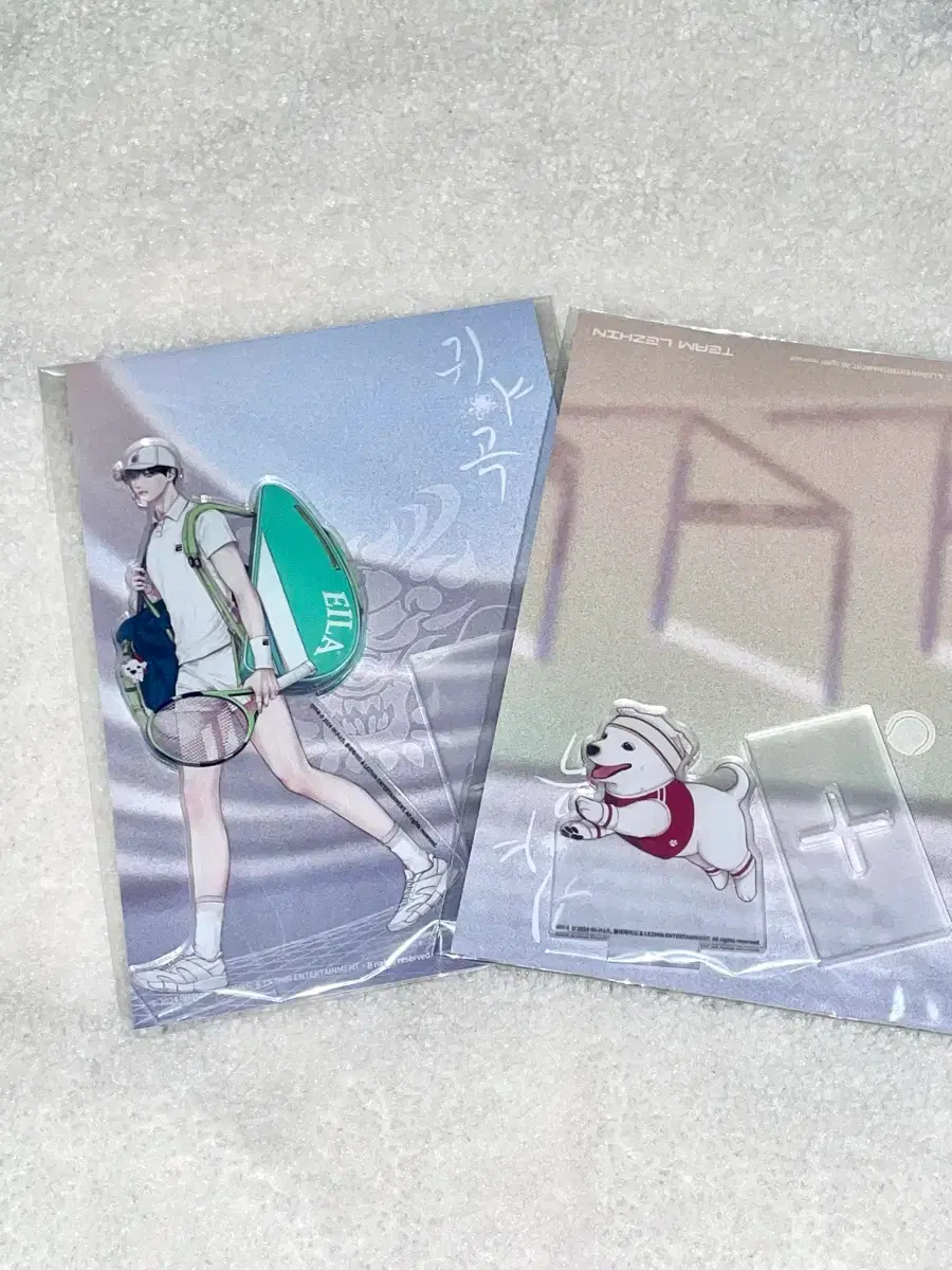 Guiyagok Team Lezhin Inok Keumdong Acrylic Stand Set