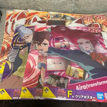 BANDAI F상 클리어 포스터 세트