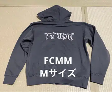 FCMM 집업 후드티 M 사이즈 다크 그레이 후드 맨투맨