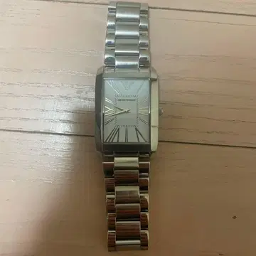 Armani 실버 쿼츠 시계