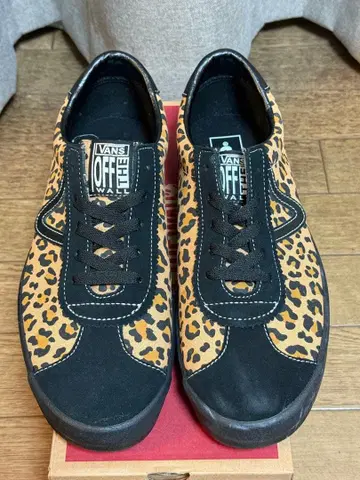 반스 스포츠 로우 레오파드/블랙 US10 28cm 미사용 박스 포함