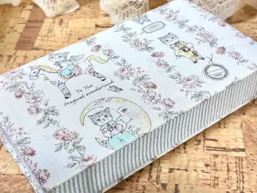 책 모양 BOX / 수납 박스 [ White ]