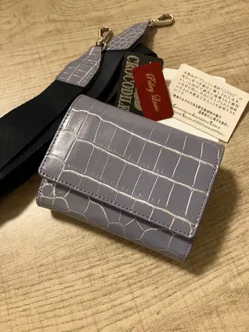 새상품 보관품 페레리 루쏘 지갑 크로커다일