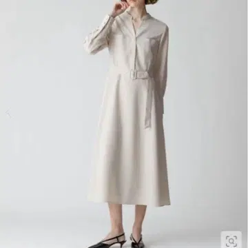 [ 새상품급 ] 알아바일 작년 폴리에스테르 슬래시넥 원피스 2