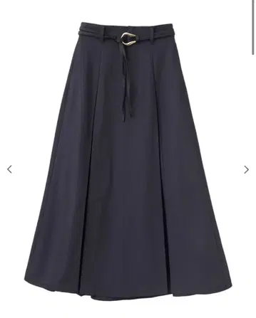 Aimeine 에메인 벨트턱 치노 스커트 네이비 M