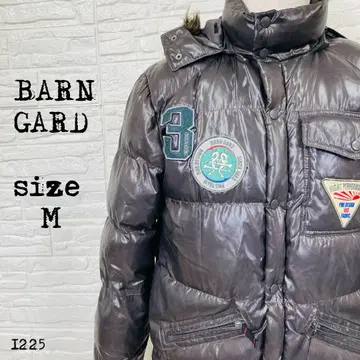 BARN GARD 바나 가드 후드 부착 자켓 브라운 M 1225