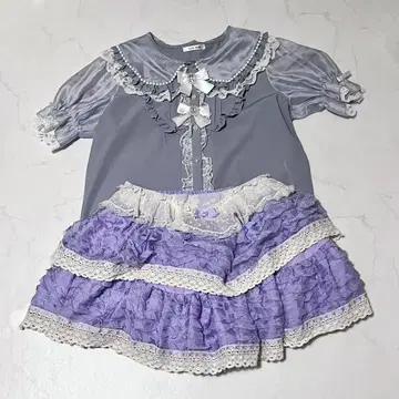 라푼젤 바운드 코디 양산형 지뢰계 블라우스