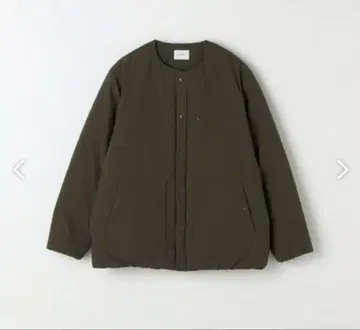 SHIPS any 노카라 충전솜 블루종 올리브