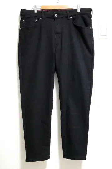 EDWIN JERSEYS TAPERED 블랙 테이퍼드 팬츠 40