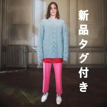 드리스반노튼 케이블 니트 아란 니트