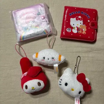 산리오 굿즈 묶음 판매 키티 마이멜로디 코기뮨 지갑