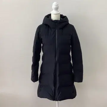 [ M ] 유니클로 경량 롱 다운 코트 블랙 UNIQLO