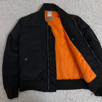 새상품급 SEA 플라이트 자켓 MA-1 신살레이트 리브 단열 보온