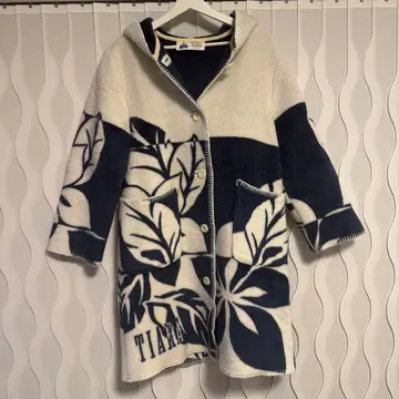 초레어 TIARA 후드 부착 코트 헤이세이 갸루 Y2K 티아라 알바 로자