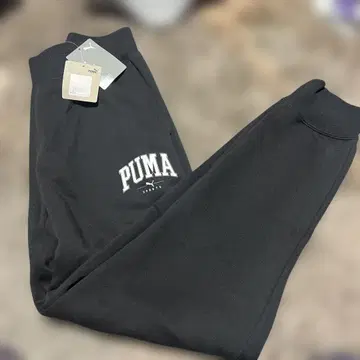 PUMA 블랙 XL 조거 팬츠
