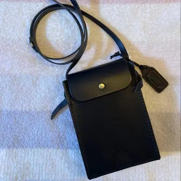 HERZ 사포네 미니백 블랙