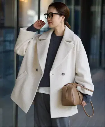 SLOBE IENA 샤기 코트 2025AW