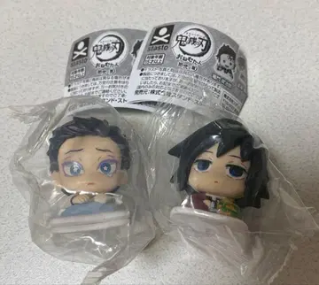 귀멸의 칼날 오네무탄 12형 토미오카 기유 코하쿠 2점 세트