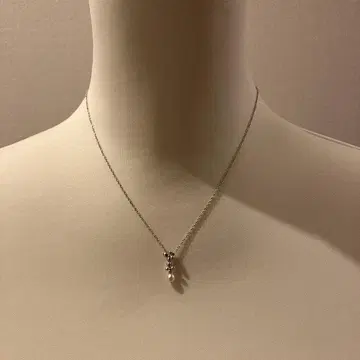 실버 펄 목걸이