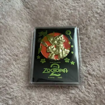 주토피아2 메달 굿즈 닉 주디