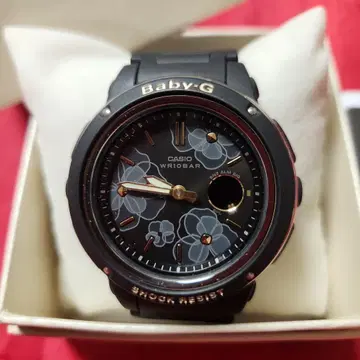 CASIO Baby-G 블랙 손목시계 5595JA