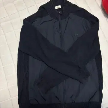 LACOSTE 네이비 집업 점퍼 L