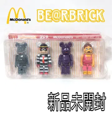 맥도날드 고질라 McDonald's BE@RBRICK 4체 세트