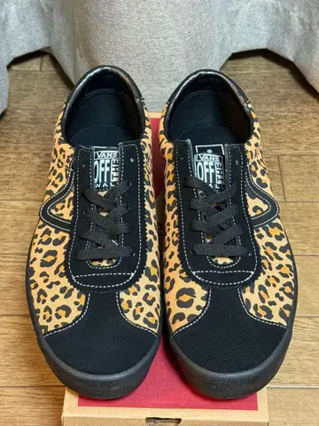 반스 스포츠 로우 레오파드/블랙 US11 29cm 새상품 미사용