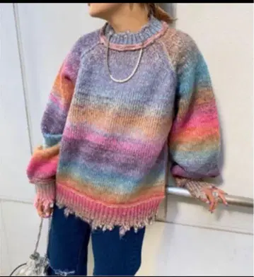 완판 컬러 ] 그라데이션 스웨터