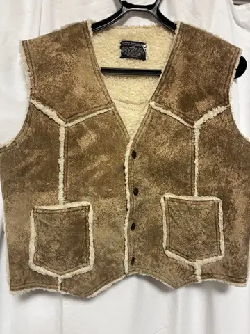 무스탕 보아 베스트 MADE IN USA