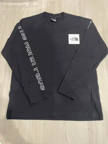 THE NORTH FACE 블랙 긴팔 셔츠