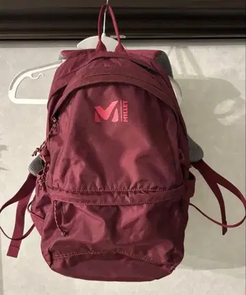 MILLET 플라로 버건디 백팩