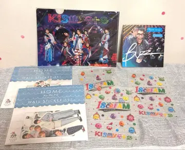 Kis-My-Ft2 파일 씰 월 스티커 자켓 카드