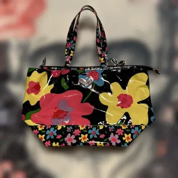 Think Bee! 에나멜 토트백